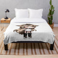 Soft and cuddly plush blanket featuring the popular anime character Yamasaki-san from the Gacha Edit series