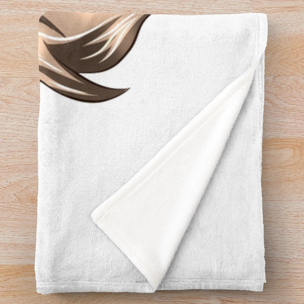 Soft and cuddly plush blanket featuring the popular anime character Yamasaki-san from the Gacha Edit series