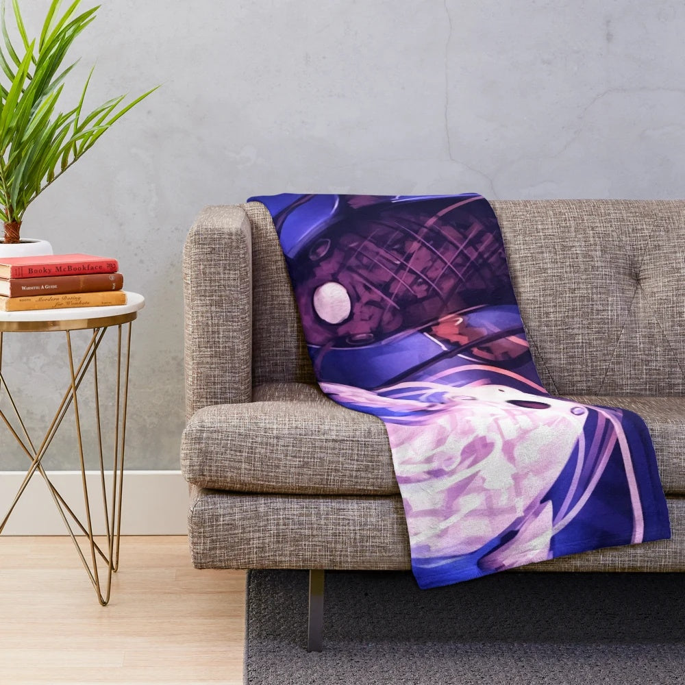 Yin Yang Koi Plush Blanket with Soft, Cozy Design