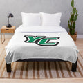 York Spartans inspired plush blanket