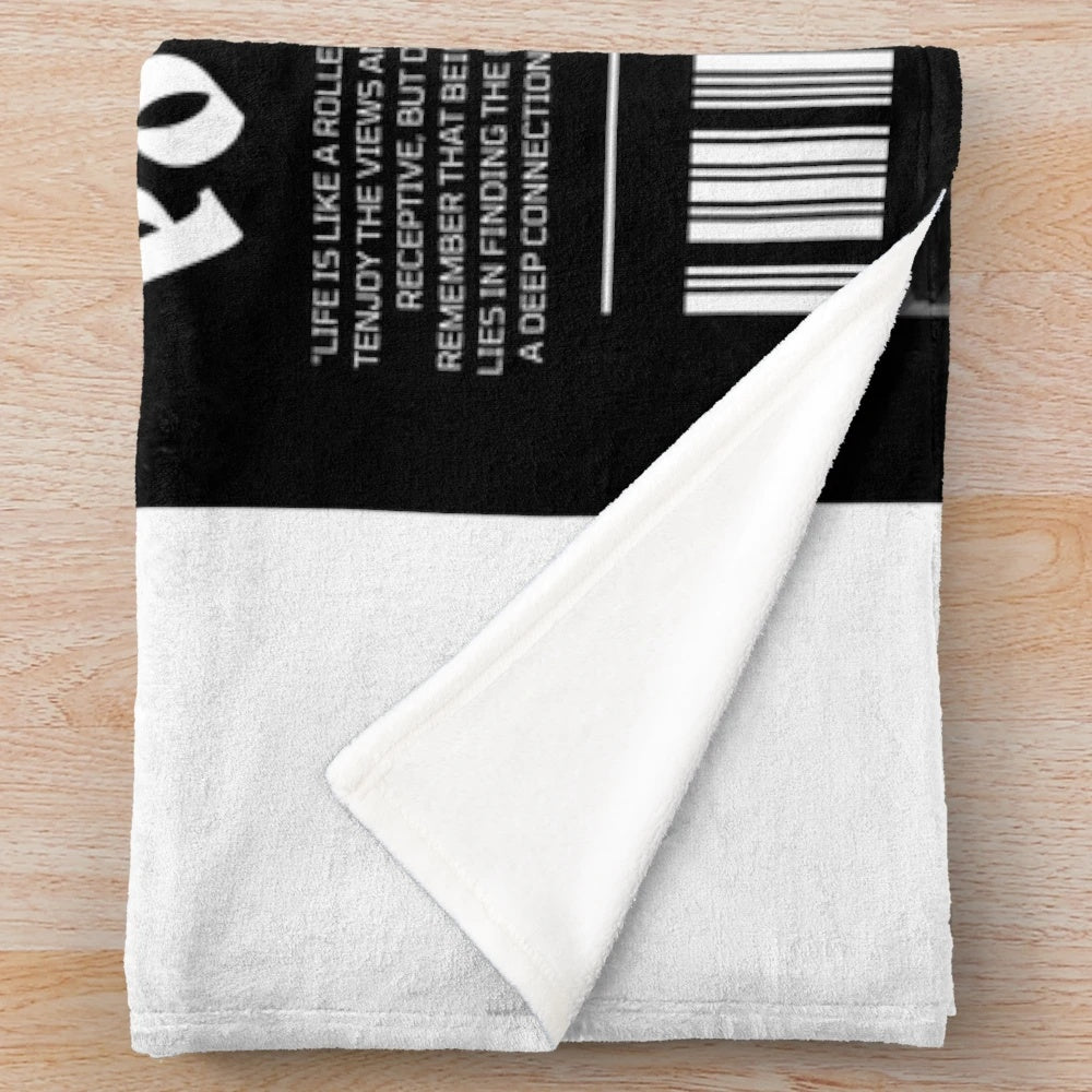 Youth Culture Inspired Plush Blanket