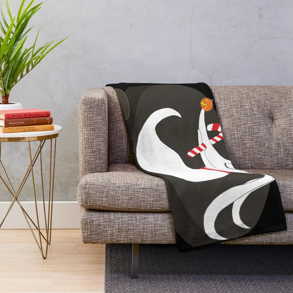 Cozy Zero the Dog Plush Blanket from Nightmare Before Christmas