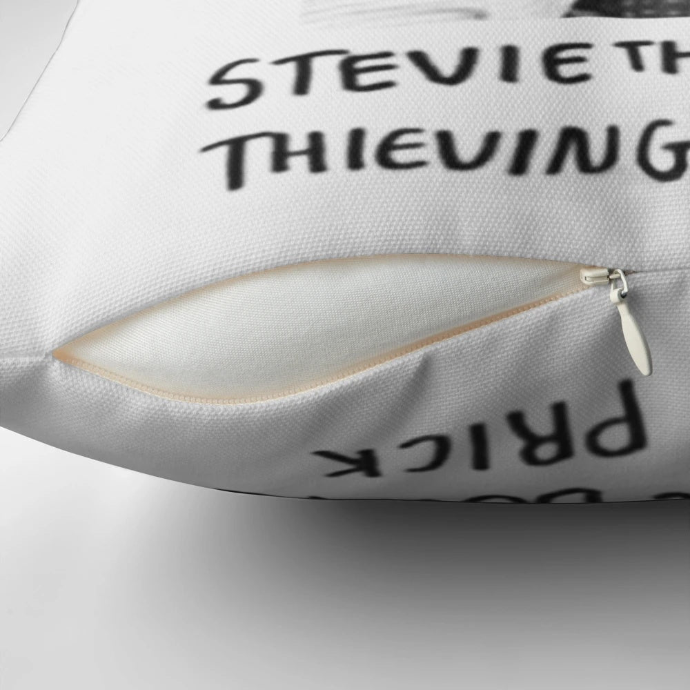 Stevie the Bookie Pillow - Still Game TV Show Craiglang Cushion