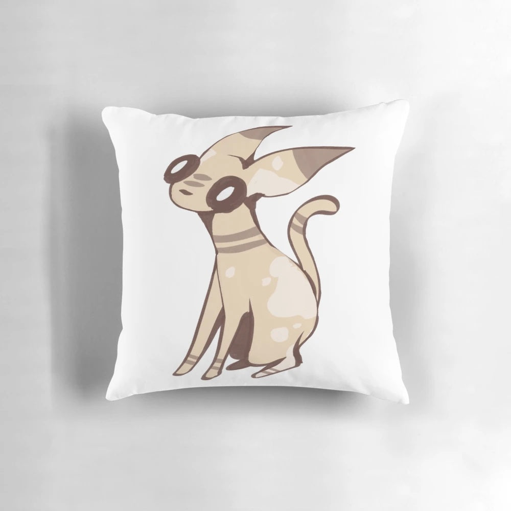 Creacher Plush Pillow - Adorable Furry Creature Decorative Pillow for Home Decor