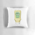Decorative salad cream-inspired pillow product