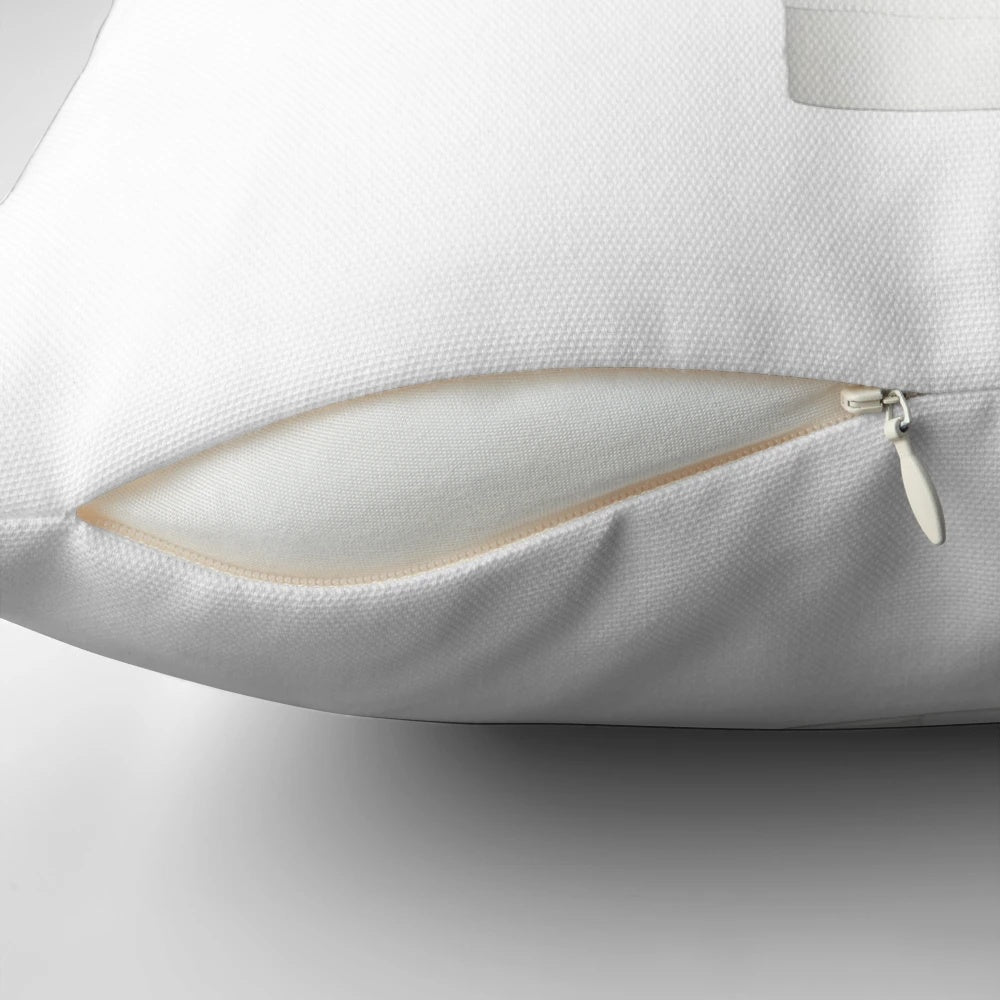 Decorative salad cream-inspired pillow product