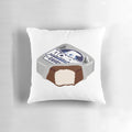A soft, plush pillow designed with a Klondike-inspired ice cream motif.