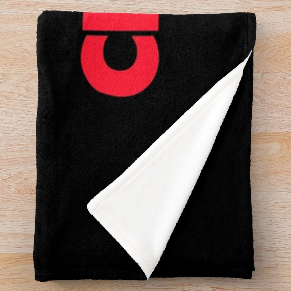 Childs Play Doll Inspired Plush Blanket with Spooky Aesthetic