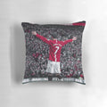 Cristiano Ronaldo-inspired Manchester United football pillow for sports home decor