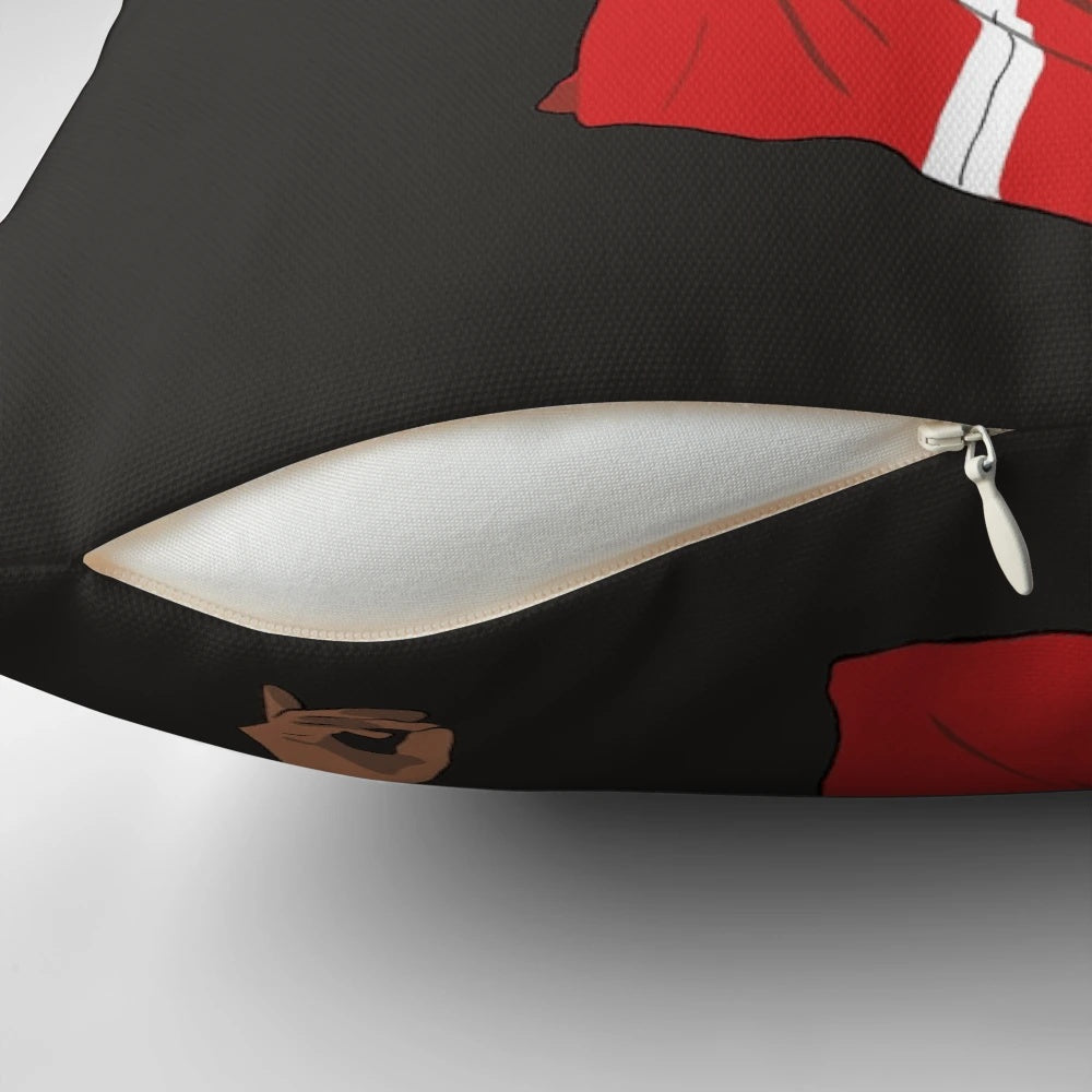 Minimalist Cristiano Ronaldo Inspired Manchester United Pillow