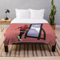 Cristiano Ronaldo inspired mirror goat plush blanket