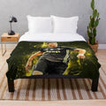Cristiano Ronaldo themed plush blanket