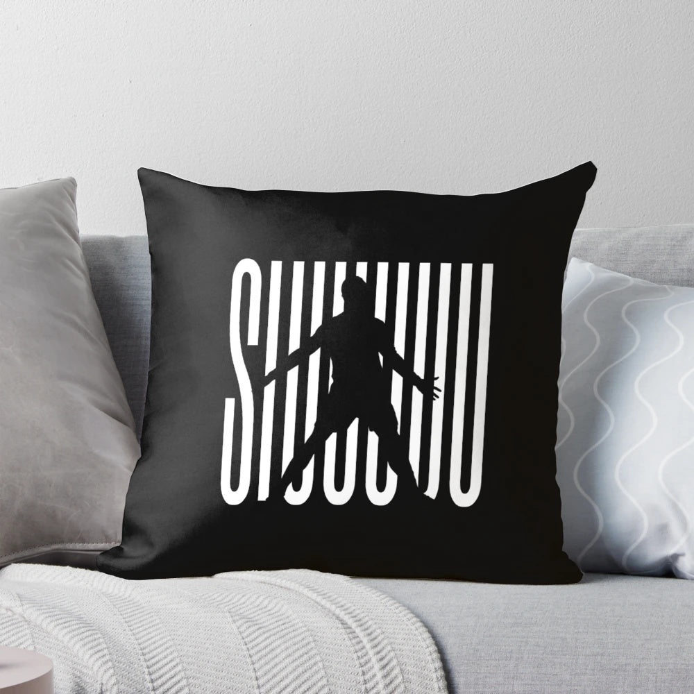 Cristiano Ronaldo inspired "Siuuu" celebration pillow