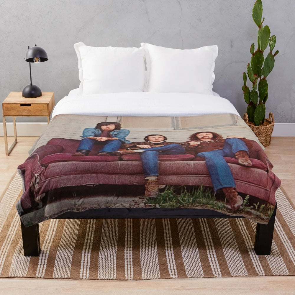 Crosby, Stills & Nash (1969) album cover plush blanket