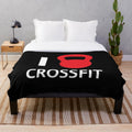 Cozy Crossfit Inspired Plush Blanket