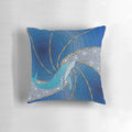 Crusader Pillow featuring aboriginal Australian indigenous dot art design