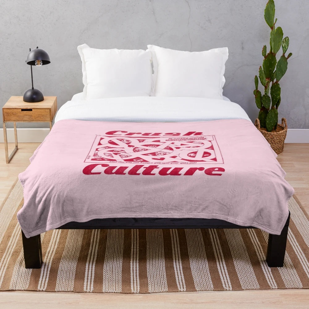 Crush Culture Maze Conan Gray Inspired Plush Blanket