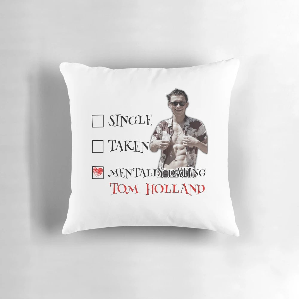 Tom Holland Mentally Dating Pillow