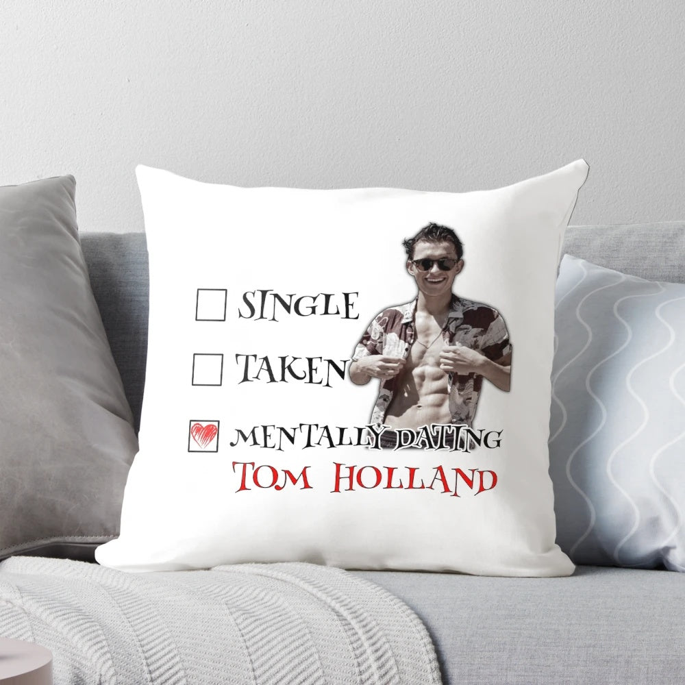 Tom Holland Mentally Dating Pillow
