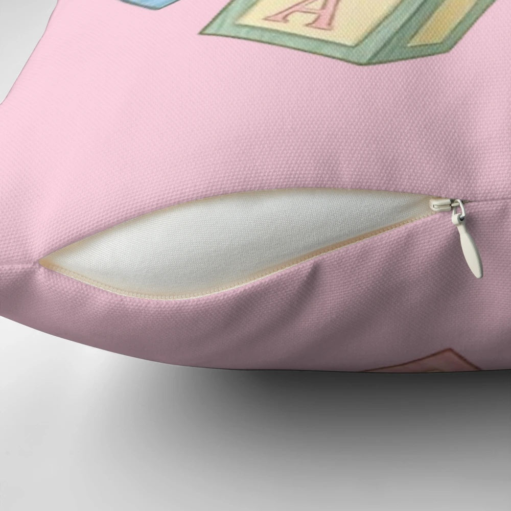 Cry Baby Pillow featuring a whimsical nymph or fairy design