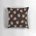 Crying Kim Kardashian Printed Pillow, Funny Pop Culture Meme Design