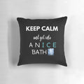 Cryotherapy pillow with ice, cold water, and lifestyle design for dark surfaces