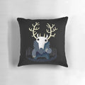 Soft, cozy pillow featuring the terrifying Wendigo cryptid from Appalachian folklore