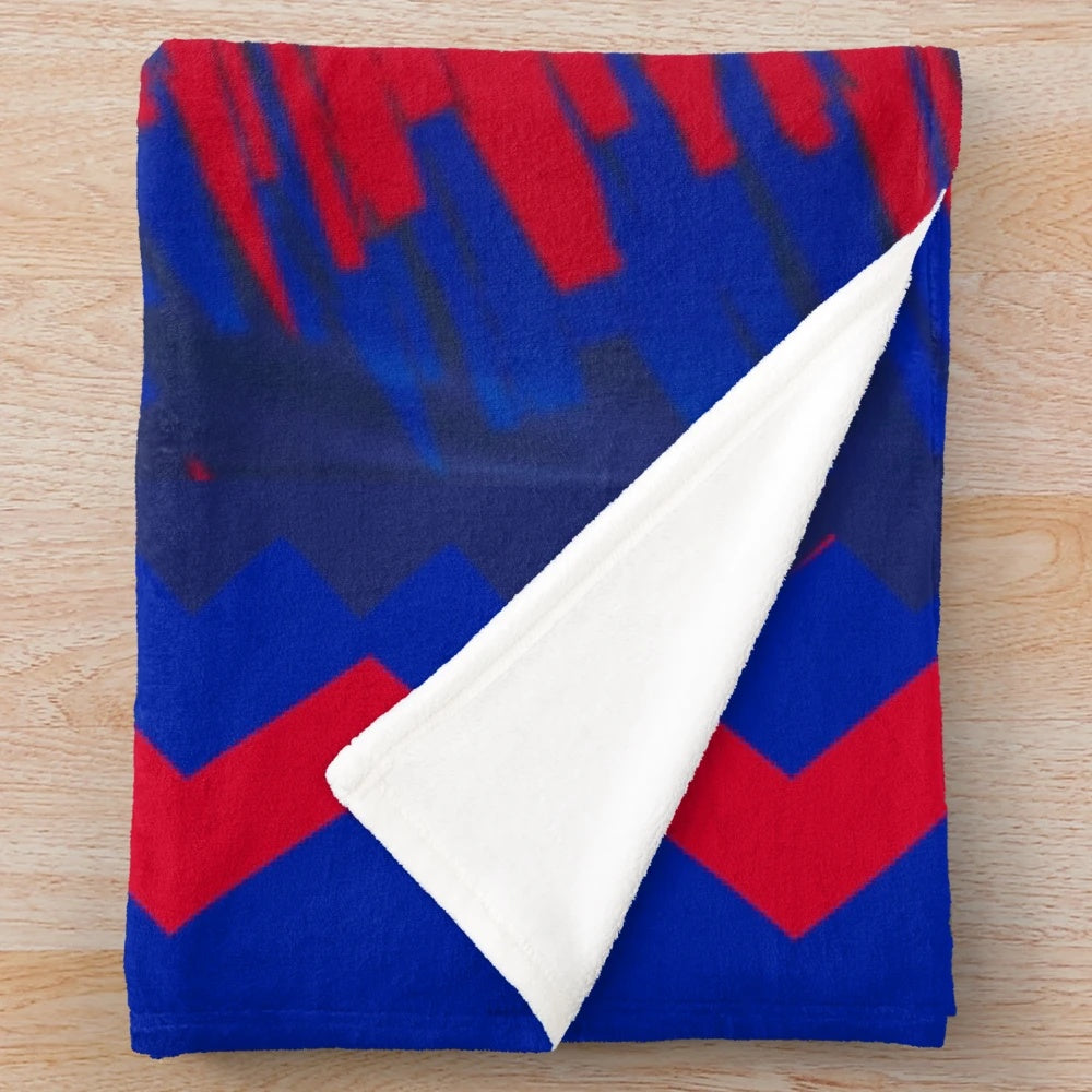 Crystal Palace Eagles Plush Blanket featuring Wilfried Zaha and Holmesdale Fanatics design