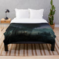 Call of Cthulhu-themed plush blanket featuring the Keeper's Screen artwork