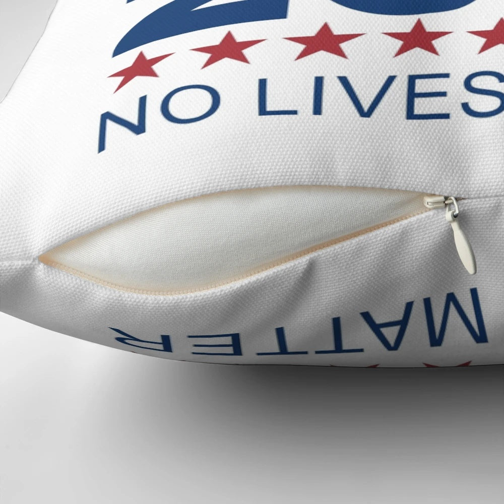Cthulhu "No Lives Matter" 2024 presidential election satirical humor pillow