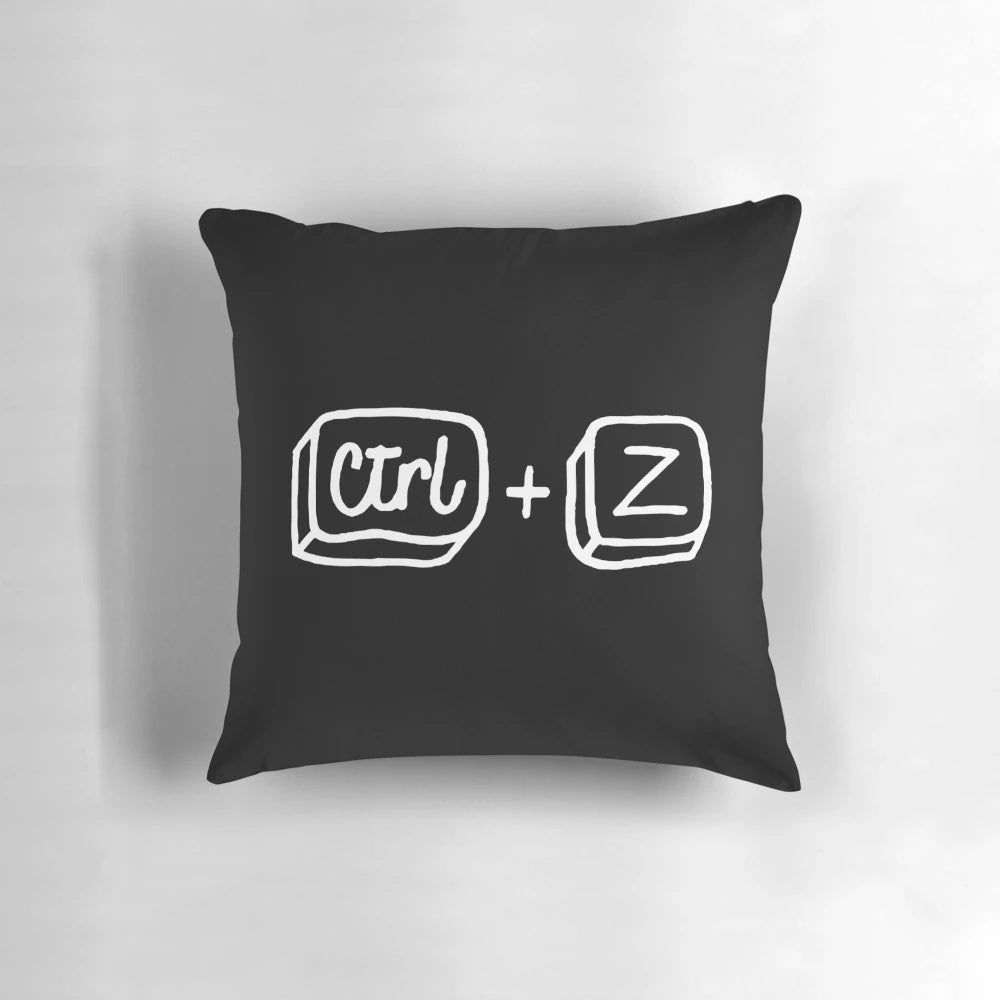 Ctrl Z undo command keyboard button PC pillow