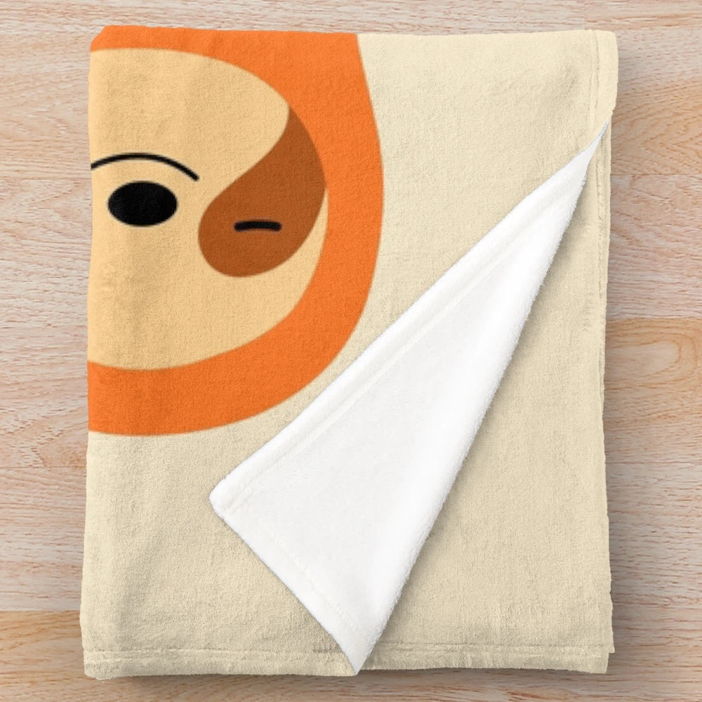 Cozy plush blanket with animal designs, perfect for relaxing and napping.