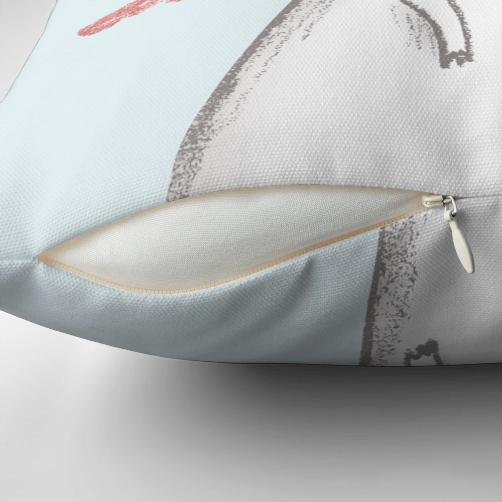 Soft and huggable axolotl-themed pillow, perfect for Valentine's Day