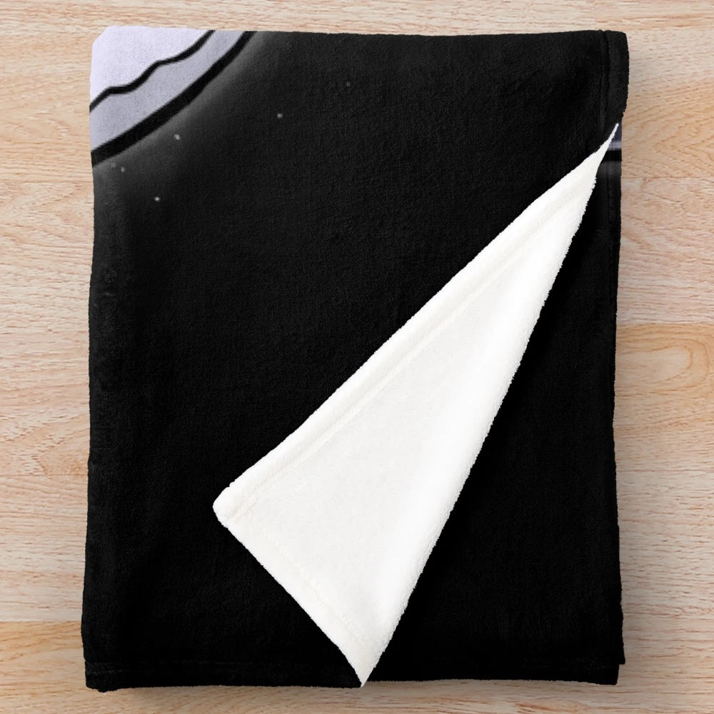 Cute plush dragon blanket featuring Toothless and Light Fury hugging in a yin yang design