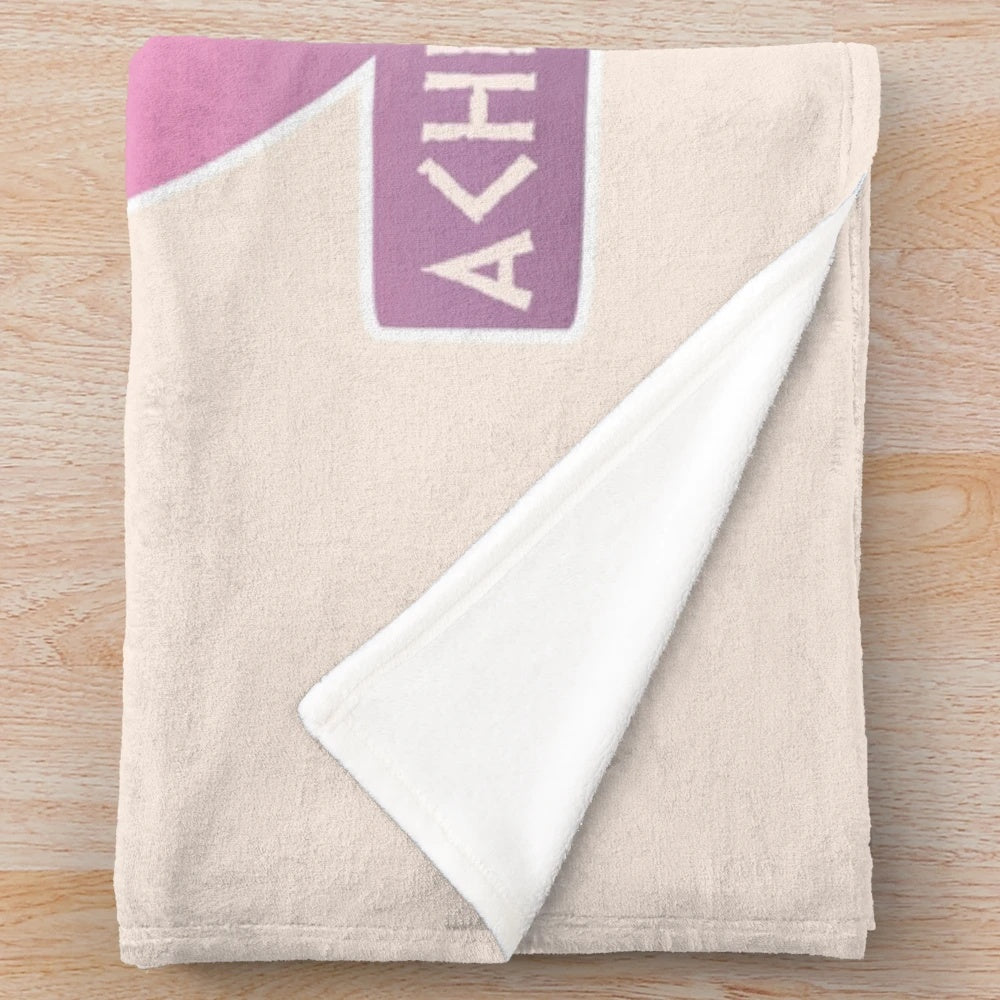 Soft and cozy plush blanket featuring Achilles and Patroclus from Greek mythology