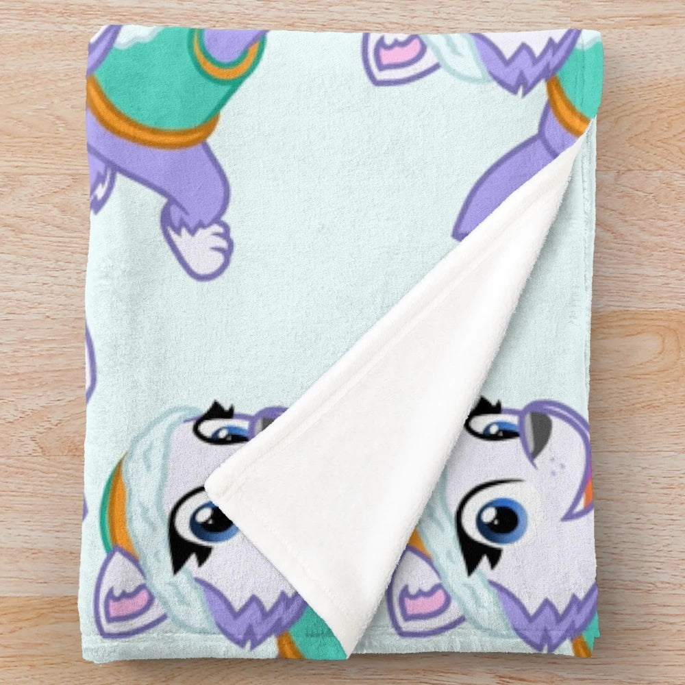 Paw Patrol Everest Plush Blanket for Cozy Cuddles