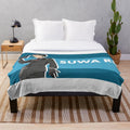 Rei plush blanket with cozy, soft, and comfortable anime-inspired design