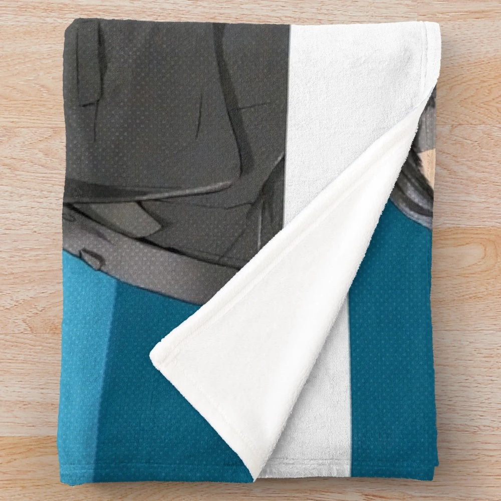 Rei plush blanket with cozy, soft, and comfortable anime-inspired design