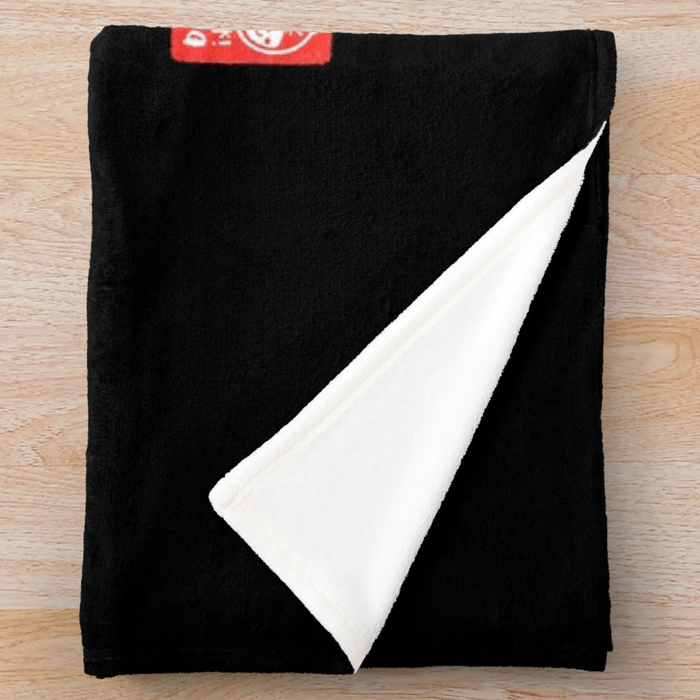 Shiba Inu plush blanket with charging design