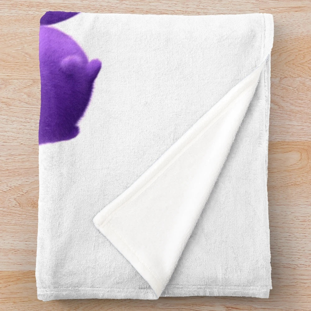 Sunny Bunnies plush blanket featuring adorable cartoon rabbits