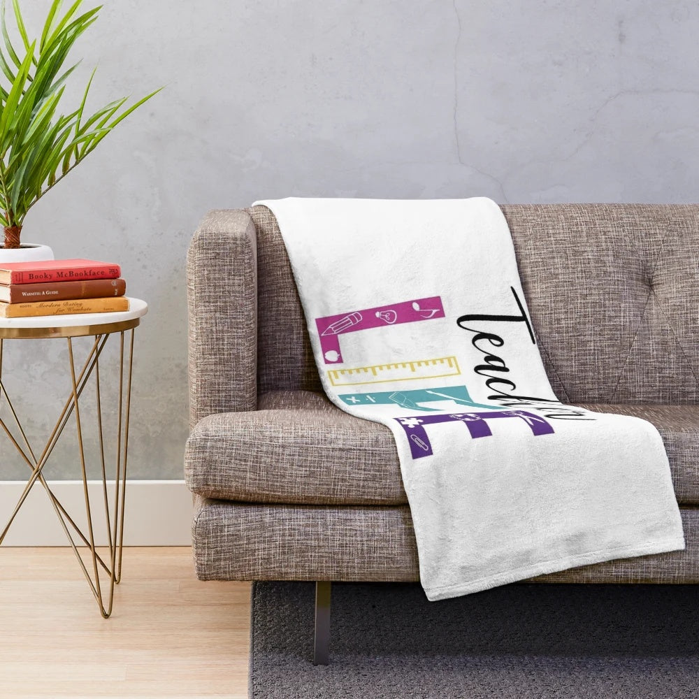Super teacher plush blanket for cozy classroom decor