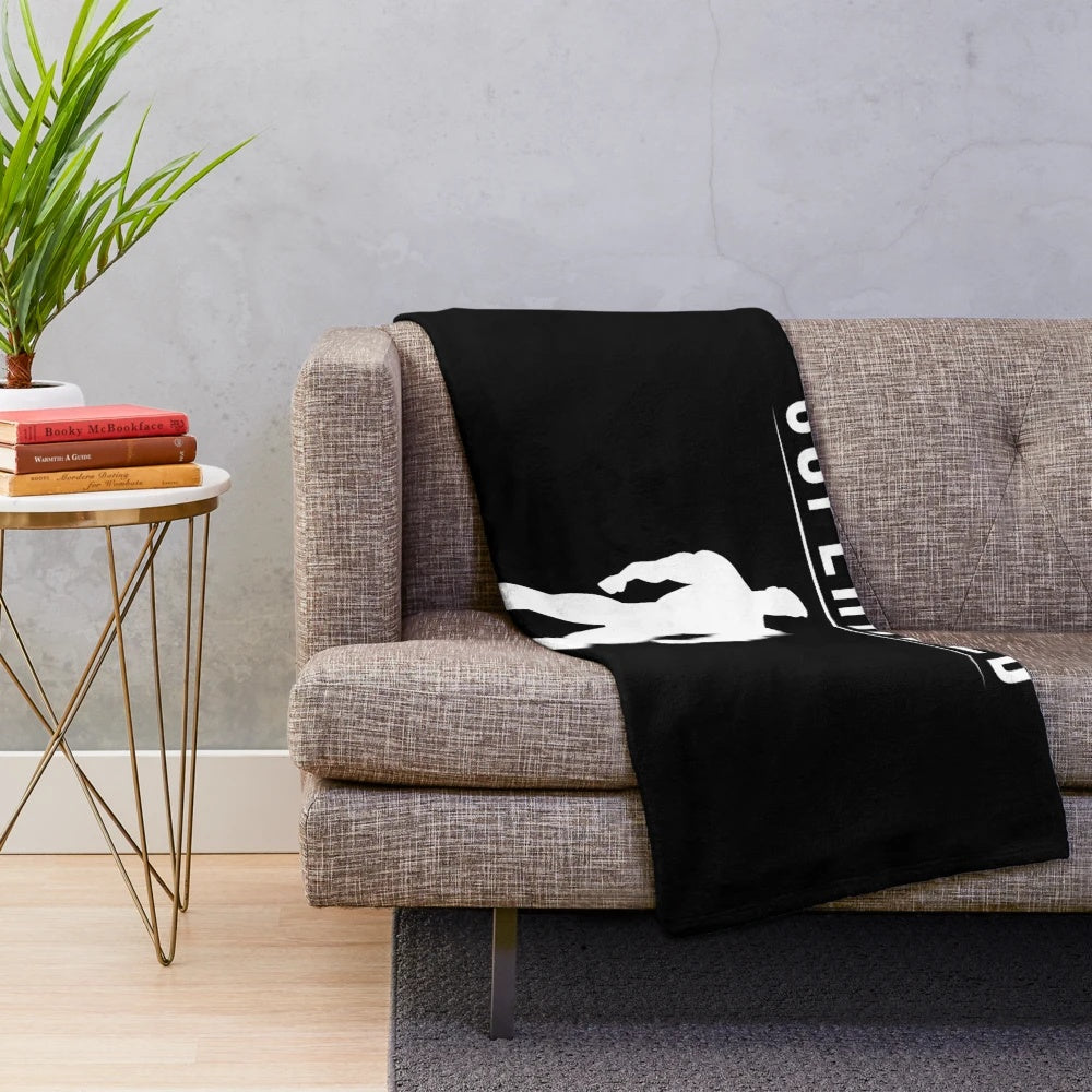 Soft and cozy superhero plush blanket for comfortable home decor