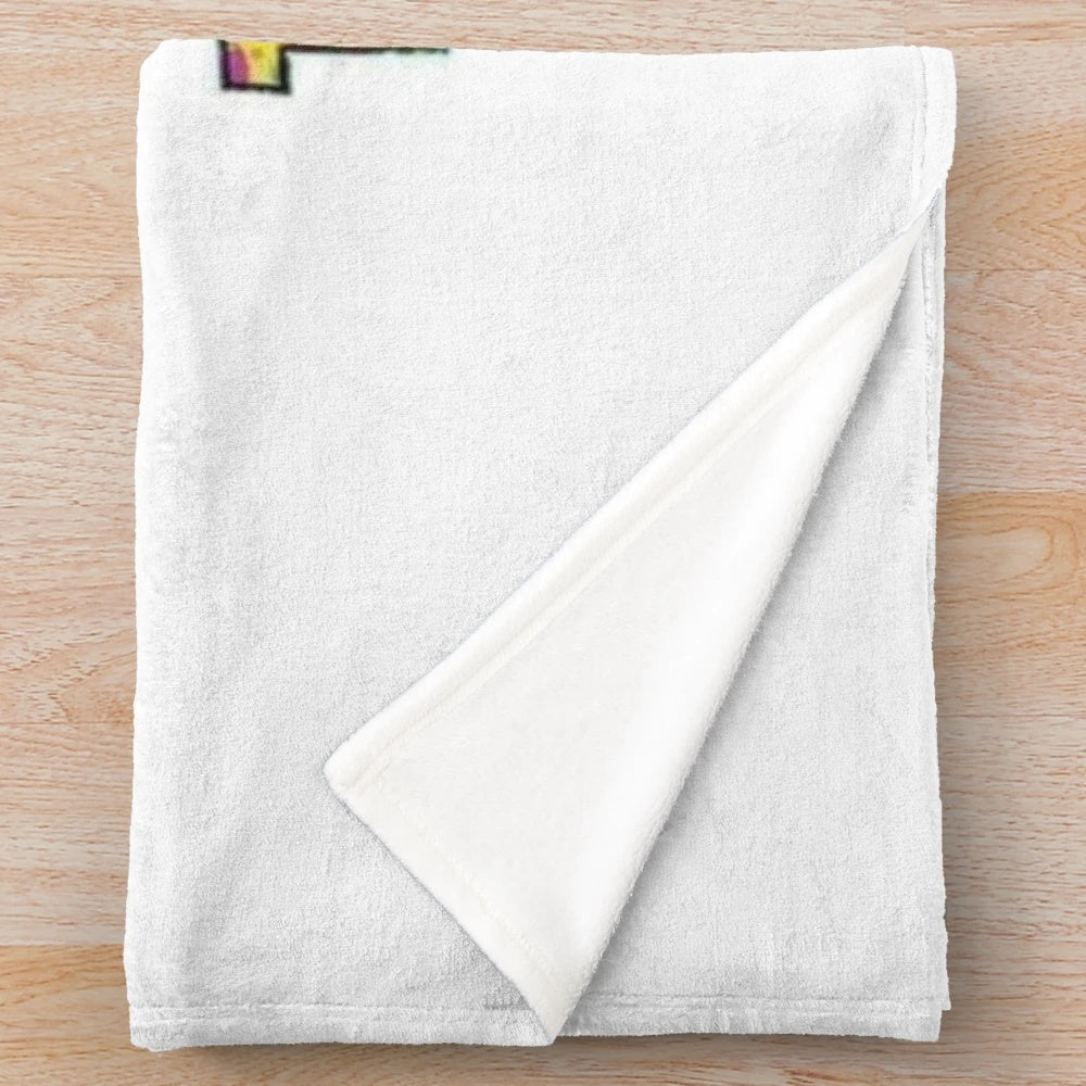 Super cute teacher plush blanket