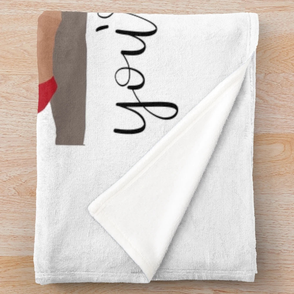 You're My Person" Plush Blanket featuring Meredith Grey and Cristina Yang from Grey's Anatomy