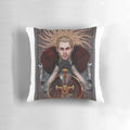 Cullen Rutherford Commander Tarot Pillow - Dragon Age Inspired Templar Tapestry