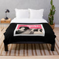 John Waters 'Female Trouble' cult movie inspired plush blanket