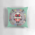 Cult of the Lamb Summoning Circle Pillow featuring a detailed illustration of a ritual summoning circle from the popular video game.