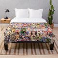 Cozy type 69 anthology collection plush blanket for anime and manga fans