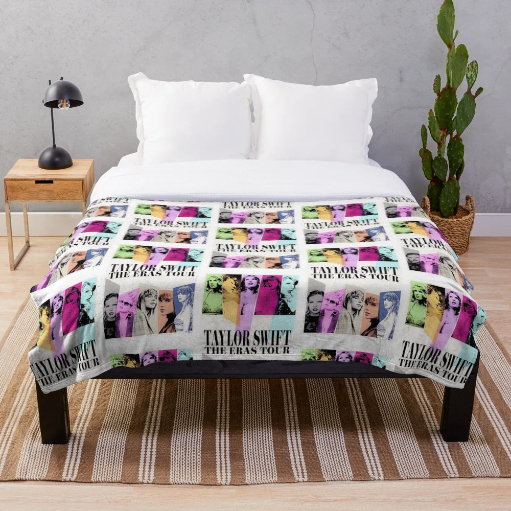 Taylor Swift Eras Tour Plush Blanket