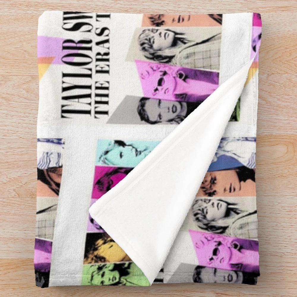 Taylor Swift Eras Tour Plush Blanket